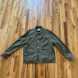 Zara Men's Khaki Green Jacket size XL